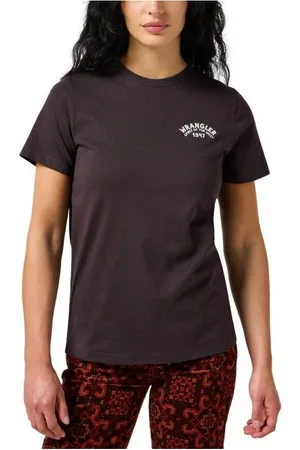 Wrangler Tops y Camisetas 112356430-MOLE para mujer