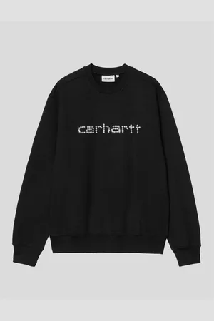 Carhartt Jersey SUDADERA RIVET SCRIPT SWEAT BLACK para hombre