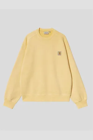 Carhartt Jersey SUDADERA NELSON SWEAT AIR YELLOW para hombre