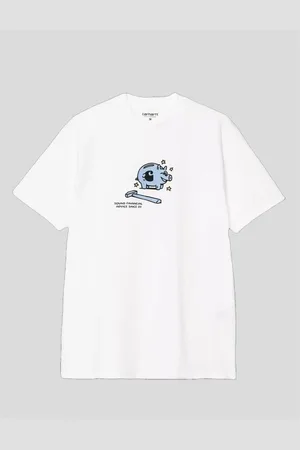 Carhartt Camiseta CAMISETA PIGGYBANK TEE WHITE para hombre