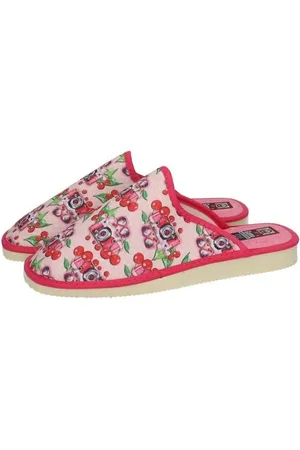 Gema Garcia Pantuflas Zapatilla cerezas para mujer