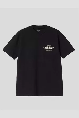 Carhartt Camiseta CAMISETA CATALOGUE C LOGO TEE BLACK para hombre