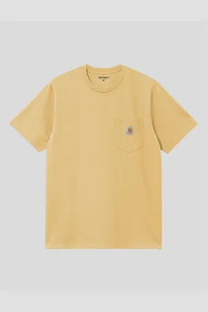 Carhartt Camiseta CAMISETA POCKET TEE AIR YELLOW para hombre