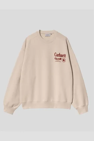 Carhartt Jersey SUDADERA CATALOGUE SWEAT FLEUR DE SEL para hombre