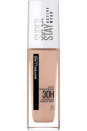 MAYBELLINE New York Base de maquillaje SuperStay Active Wear 30H Foundation - 20 Cameo para mujer
