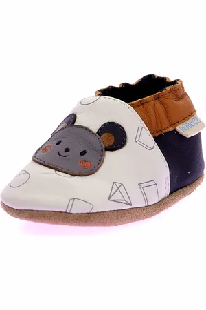 Robeez Pantuflas Geometric Style para niño
