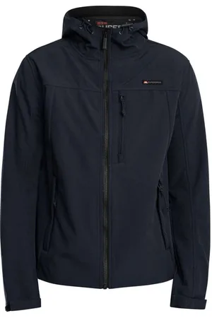 Superdry Chaqueta deporte Chaqueta Trekker Soft Shell con capucha para hombre