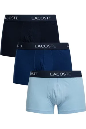 Lacoste Calzoncillos Pack de 3 baÃºles elásticos de algodón para hombre