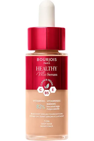 Bourjois Base de maquillaje Healthy Mix Serum Foundation - 55N Deep Beige para mujer
