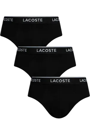 Lacoste Braguitas Pack de 3 calzoncillos de algodón elásticos para hombre