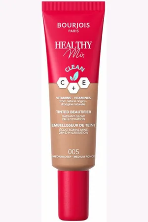 Bourjois Base de maquillaje Healthy Mix Radiance Booster - 05 Medium Foncé para mujer