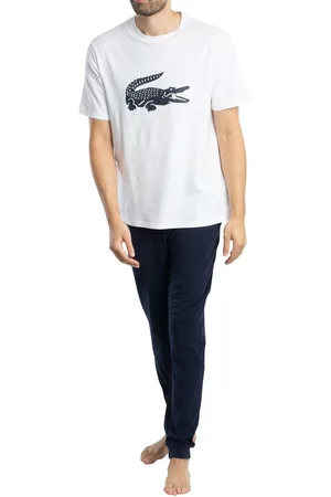 Lacoste Pijama Conjunto de pijama con estampado gráfico para hombre
