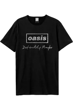 Amplified Camiseta manga larga Definitely Maybe Distressed para mujer