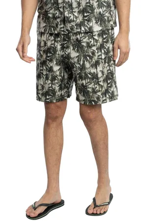 EAX Short Pantalones cortos tejidos con estampado para hombre
