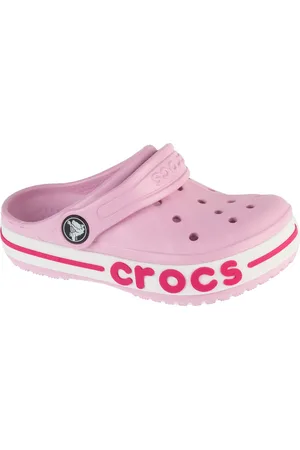 Crocs Pantuflas Bayaband Kids Clog T para niña
