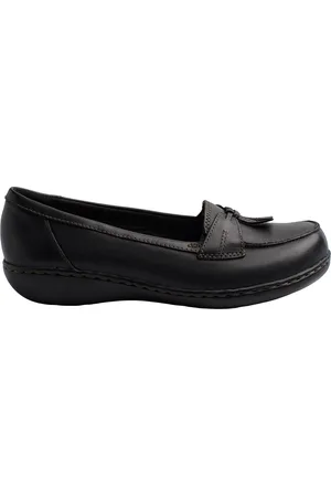 Clarks Mocasines ASHLAND-BUBBLE-BLACK para mujer