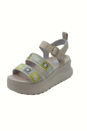 Hey dude Sandalias 43200 Delray Buckle Cottage Crochet Erget para mujer