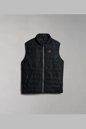 Napapijri Chaquetas ACALMAR VEST 6 - NP0A4H8G-0411 BLACK para hombre