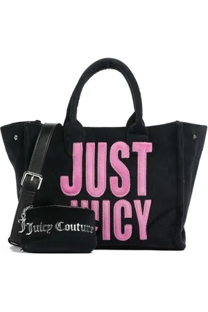 Juicy Couture Bolso IRIS PATCH VELVET M para mujer