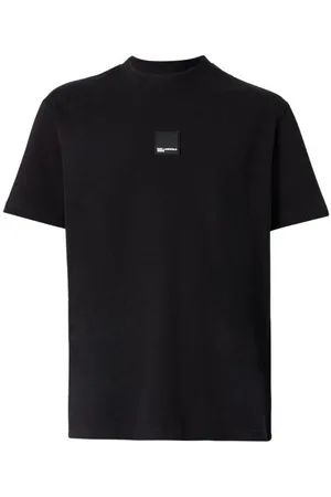 Karl Lagerfeld Camiseta A1M17011 REGULAR CURVED HEM para hombre