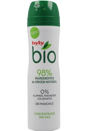 Byly Tratamiento corporal Bio Natural 0% Dermo Deo Spray para mujer