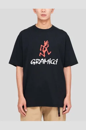 Gramicci Camiseta CAMISETA LOGO TEE BLACK para hombre