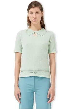 Compañía fantástica Blusa COMPAÑIA FANTÁSTICA Knit 10222 - Green para mujer