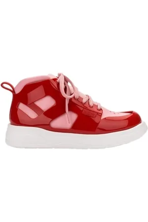 Melissa Deportivas Moda Player Sneaker AD - White/Red para mujer