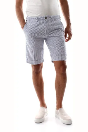 40 Weft Short SERGENT 2136/2132/1738-BW441 WHITE/BLU para hombre