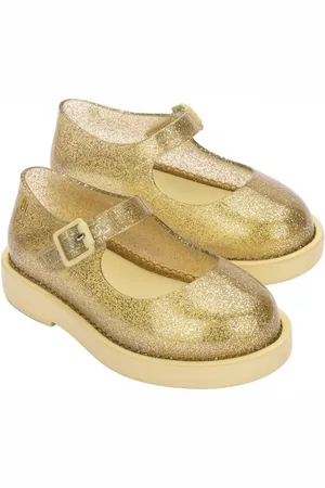 Melissa Sandalias MINI Lola II B - Glitter Yellow para niño