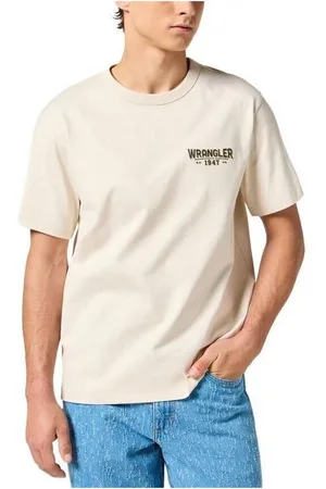 Wrangler Tops y Camisetas 112357360-WHITE para hombre