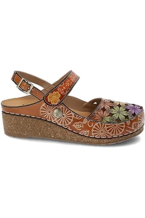 LAURA VITA Sandalias SANDALIA FACSCINEO 121 CAMEL para mujer