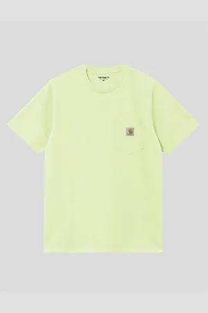 Carhartt Camiseta CAMISETA POCKET TEE AIR GREEN para hombre