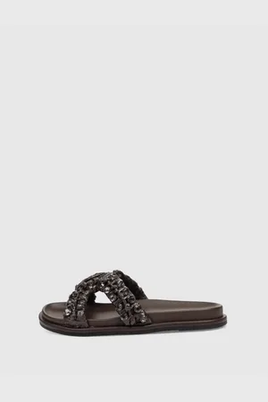 NOA HARMON Sandalias SANDALIA TEA MARRÓN para mujer