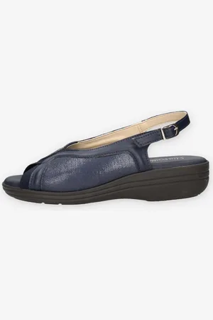Clia Walk Sandalias COMFORT374-BLU para mujer