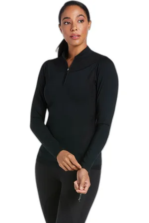 Ariat Camiseta interior Maillot équitation 1/4 zip femme Ascent para mujer