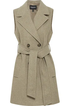 B YOUNG Abrigo Manteau sans manche femme Cilia para mujer