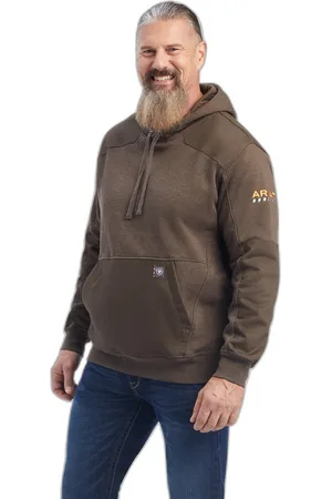 Ariat Jersey Sweatshirt à capuche duracanvas Rebar Workman para hombre