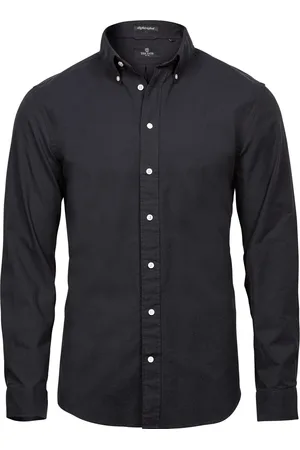 TeeJays Camisa manga larga Perfect para hombre