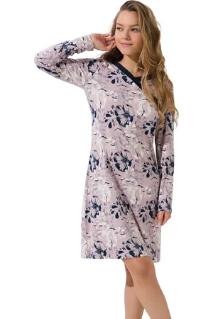 Lisca Pijama Ocean Camisón de manga larga para mujer