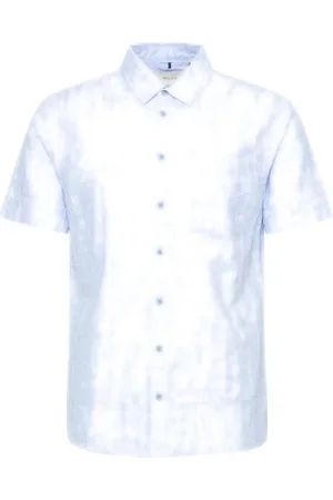 Blend of America Camisa manga corta Chemise Aston para hombre