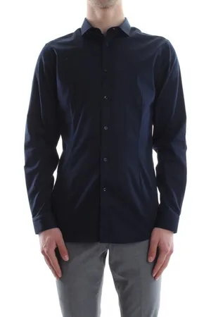 JACK & JONES Camisa manga larga 12097662 PARMA-NAVY BLAZER para hombre