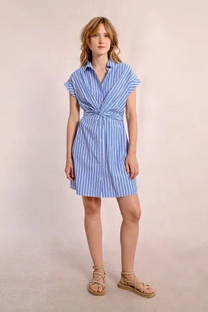 Molly Bracken Vestidos T1741ADP-LIGHT BLUE para mujer