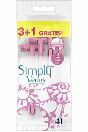 Gillette Tratamiento corporal Venus 2 Simply Basic Maquinilla Desechable para mujer