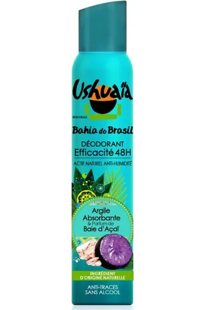 Ushuaïa Desodorantes 48h Deodorant Spray - Absorbent Clay and Acai Berry para mujer