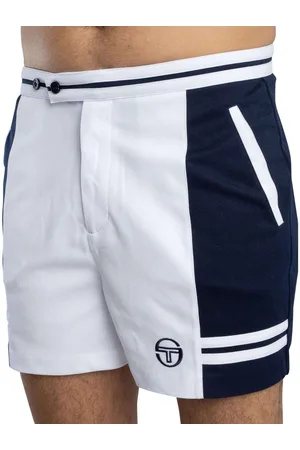 Sergio Tacchini Short Pantalones cortos deportivos de tenis Super MK2 para hombre