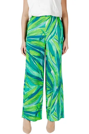 ONLY Pantalón fluido ONLALMA LIFE VIS PALAZZO PANT AOP PTM - 15264593 para mujer