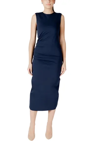 JACQUELINE DE YONG Vestido Jdymira S/L Midi Rouching Dress Jrs 15345129 para mujer
