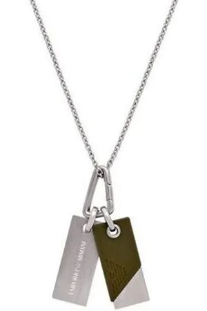 Emporio Armani Collar EGS3179-EAGLE LOGO para hombre