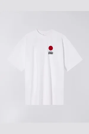 Edwin Tops y Camisetas I035002.SUN TS SS-02.00 WHITE para hombre